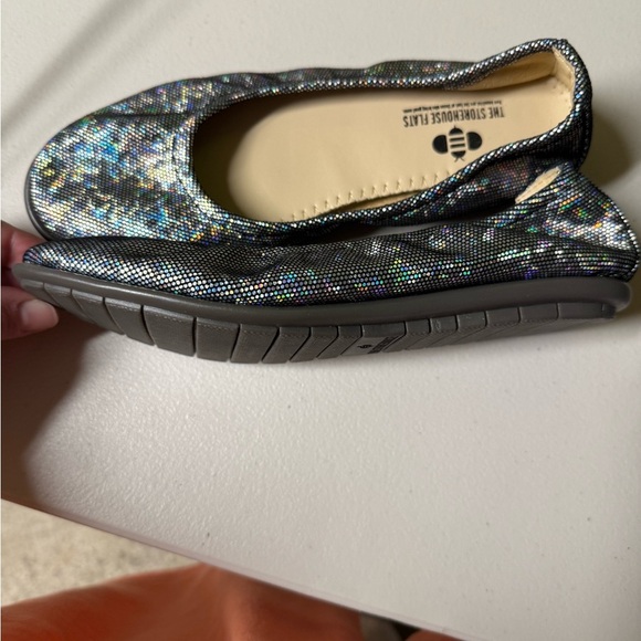 The Storehouse Flats Metallic Ballet Flats - Picture 2 of 6